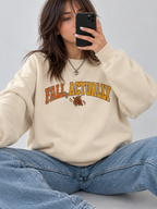 Fall Actually Retro Crewneck Sweatshirt