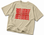 stone oversized graphic t shirt angled flat lay featuring red influence graphic artwork urban streetwear style