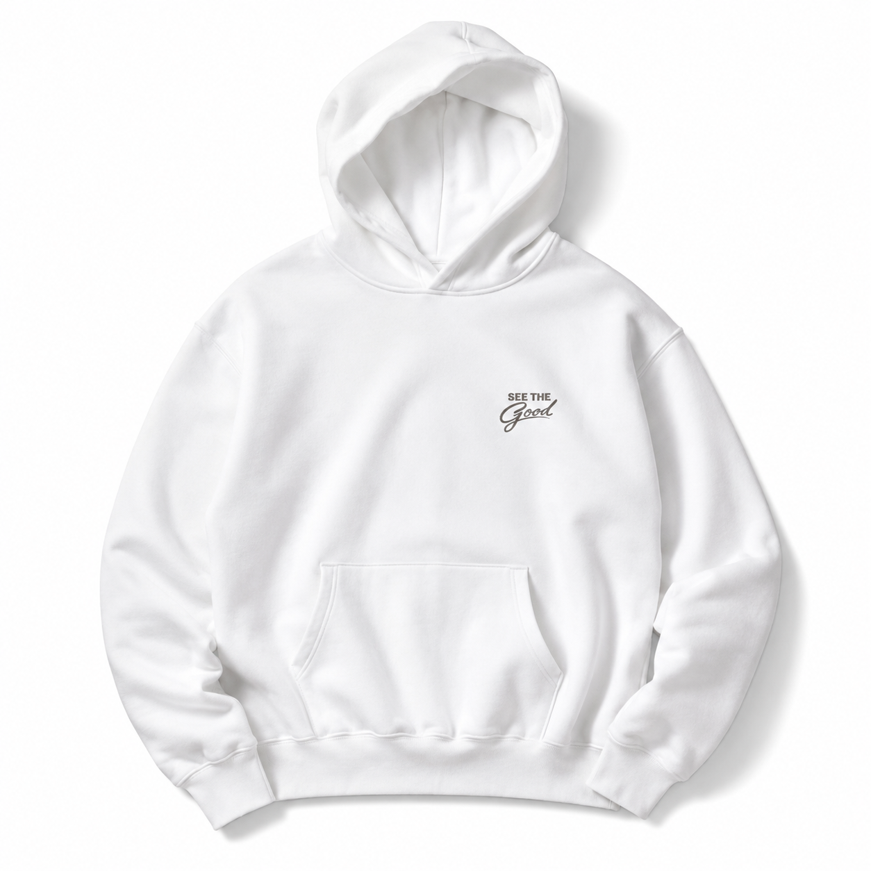 Positive Quote Hoodie See The Good Oversized Hoodie