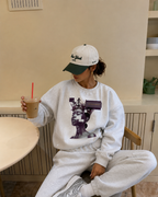 Beyond Average Crown Oversized Sweatshirt