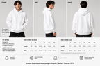 Renaissance Statue Back Print Oversized Hoodie