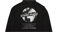 Us Against the World Oversized Hoodie Unisex – Noiré