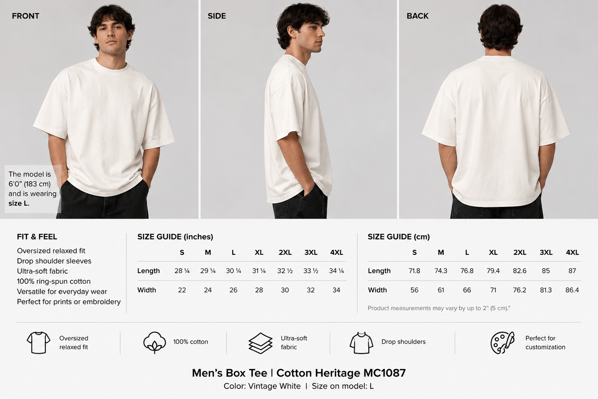 Le Mans 24 Racing Back Print Box Tee