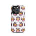 Lo Fi Latte iPhone case MagSafe compatible repeating coffee artwork