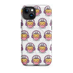 Pastel coffee themed MagSafe iPhone case Lo Fi Latte design