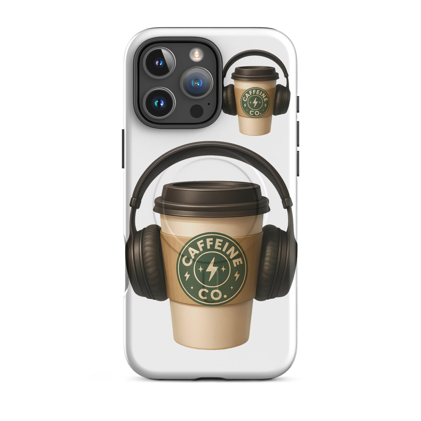 Caffeine Co. MagSafe® iPhone Case - Noiré