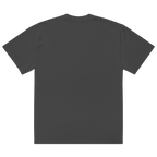 back view faded black oversized streetwear t shirt blank back minimalist streetwear garment