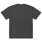 streetwear t-shirt front view with minimal logo detail
