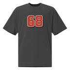 Minimal black retro sports inspired streetwear shirt