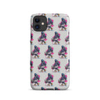 Spray Code MagSafe iPhone case street art pattern design front view