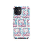 Not Today Kitty MagSafe iPhone case pastel cat illustration close up