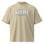 Beige Nöiré graphic t-shirt product view, front