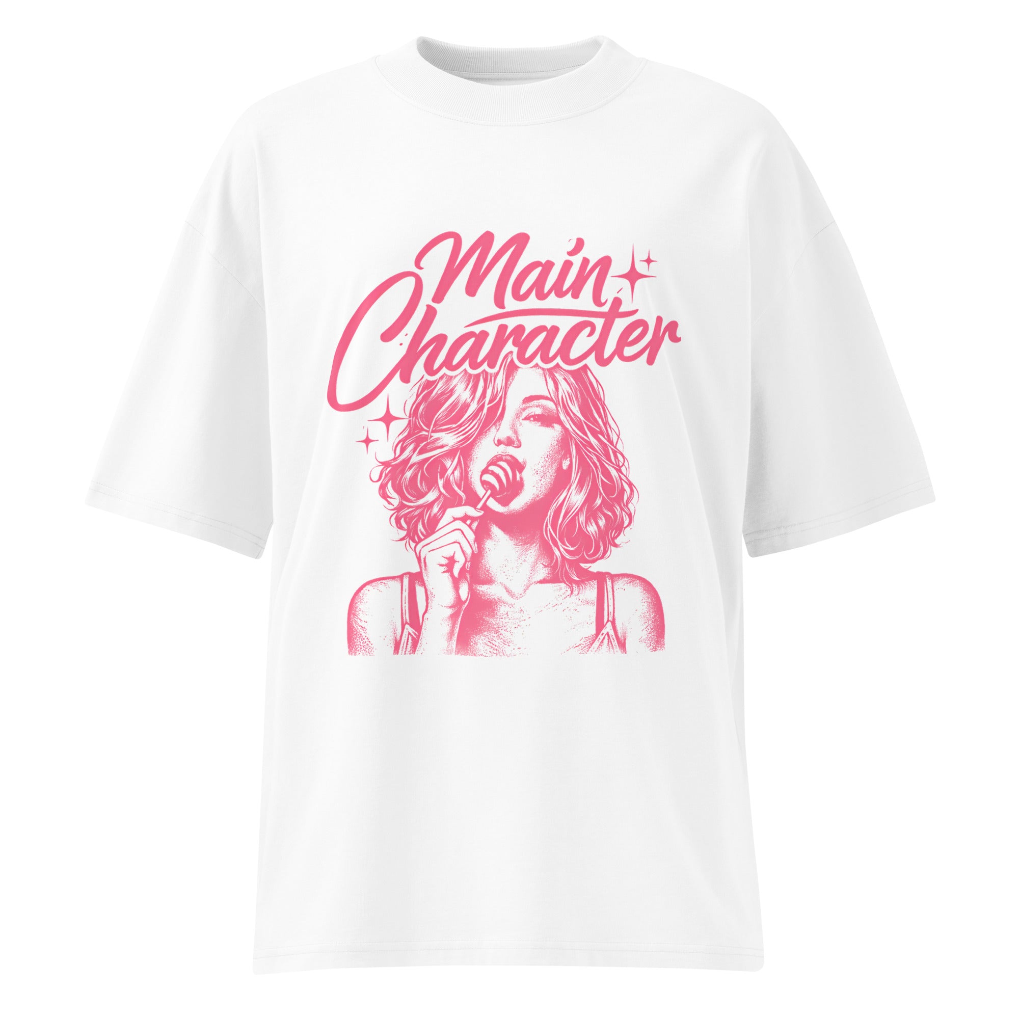 Oversized Main Character Graphic T-Shirt | Noiré