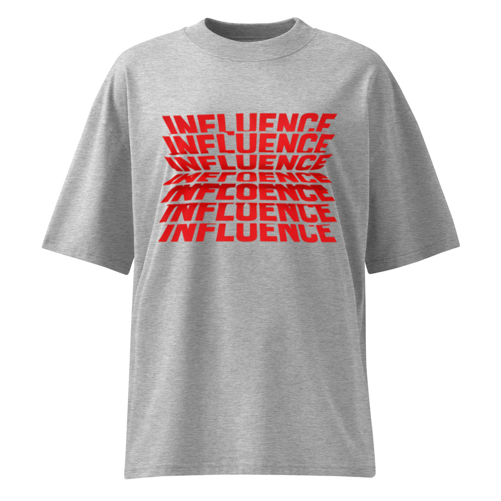 Modern streetwear typography shirt influence slogan print