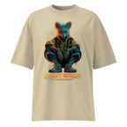 Street Royalty no crown needed graphic tee front view product mockup
