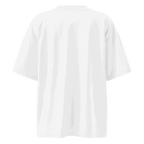 back view oversized white streetwear t shirt blank back minimal urban streetwear clothing