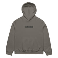 unisex streetwear hoodie front view with minimalist chest logo and coffee club typography design
