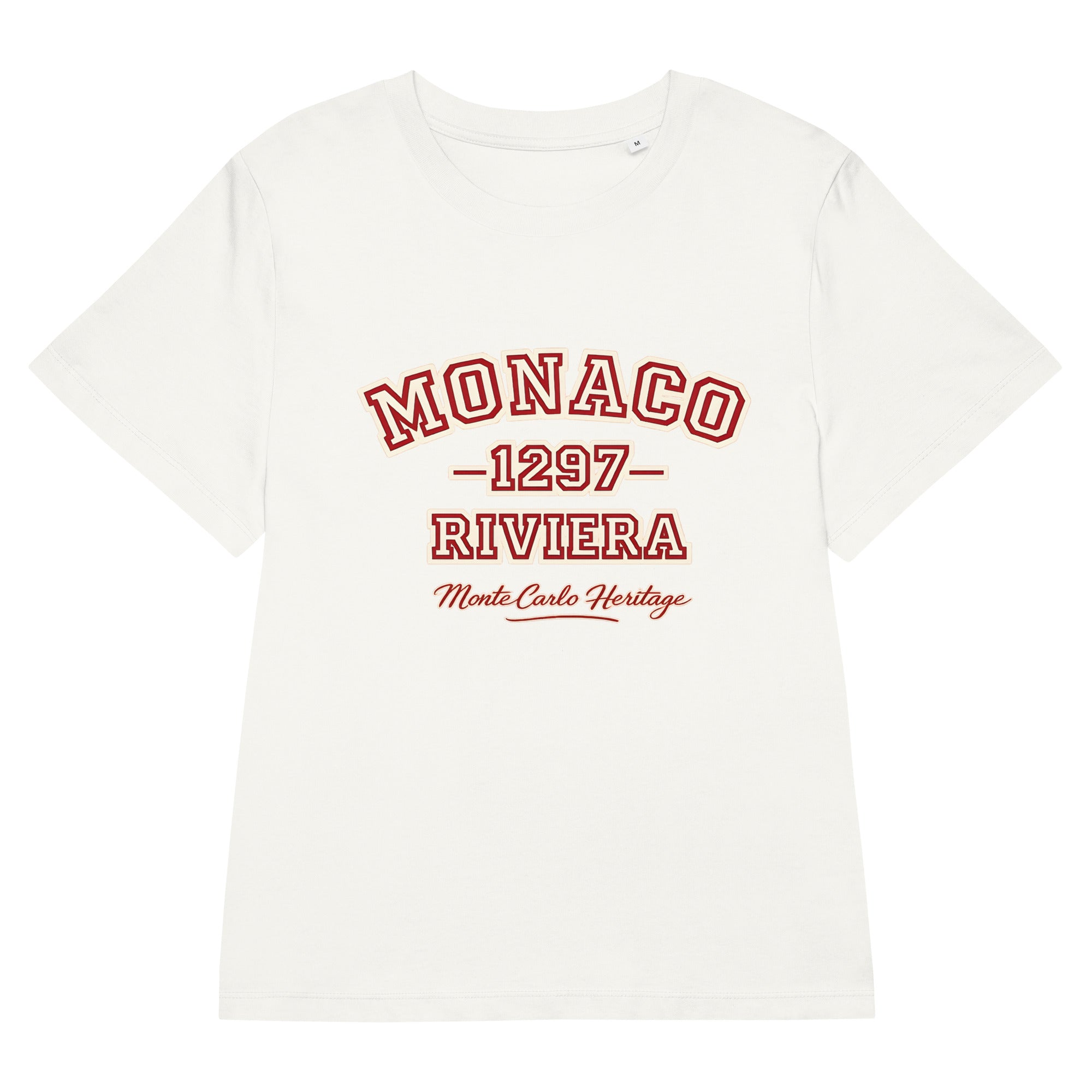 product front view off white organic graphic t shirt monaco monte carlo heritage urban streetwear outfit